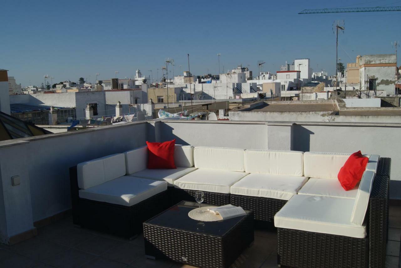 Cdz - Atico Tavira Two Private Terraces With Great Views Lejlighed Cádiz Eksteriør billede