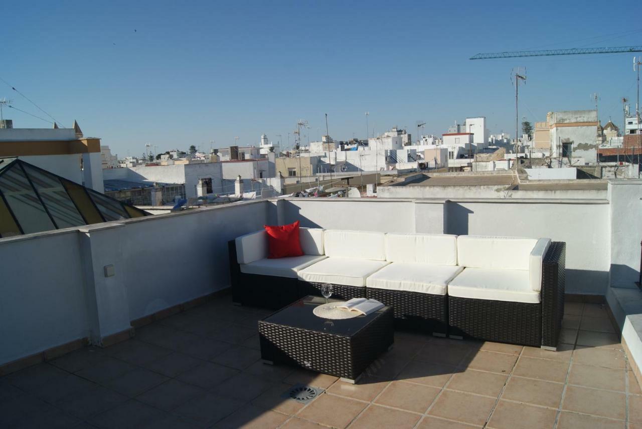 Cdz - Atico Tavira Two Private Terraces With Great Views Lejlighed Cádiz Eksteriør billede