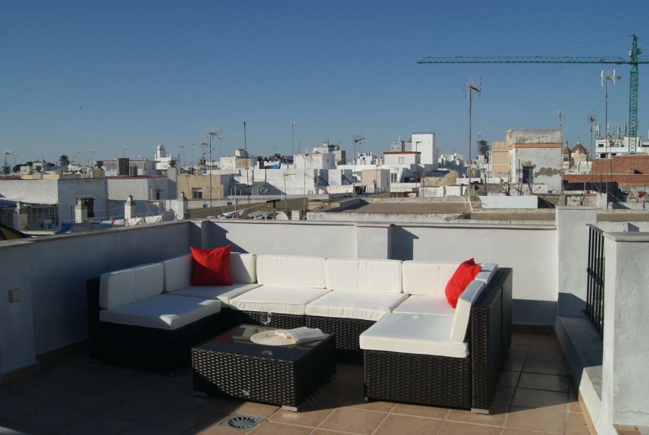 Cdz - Atico Tavira Two Private Terraces With Great Views Lejlighed Cádiz Eksteriør billede