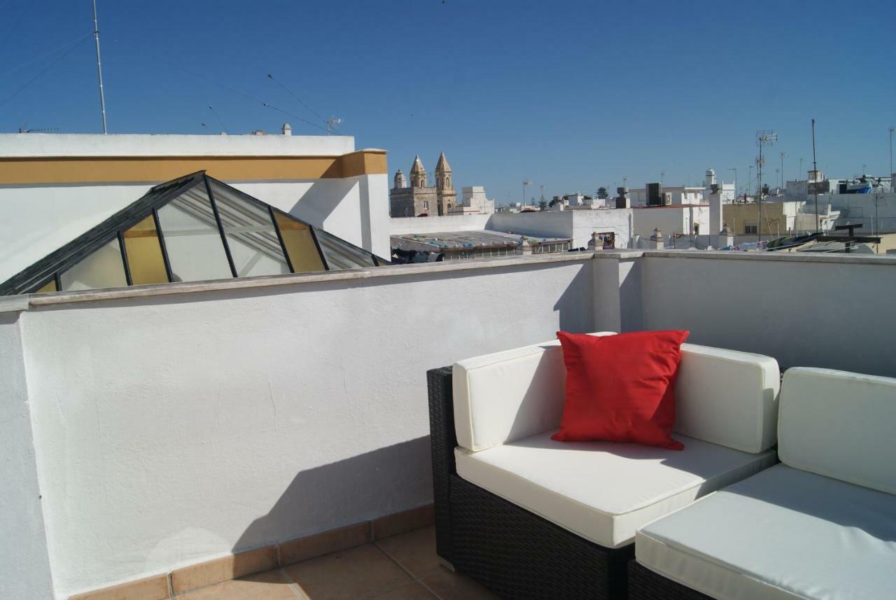 Cdz - Atico Tavira Two Private Terraces With Great Views Lejlighed Cádiz Eksteriør billede